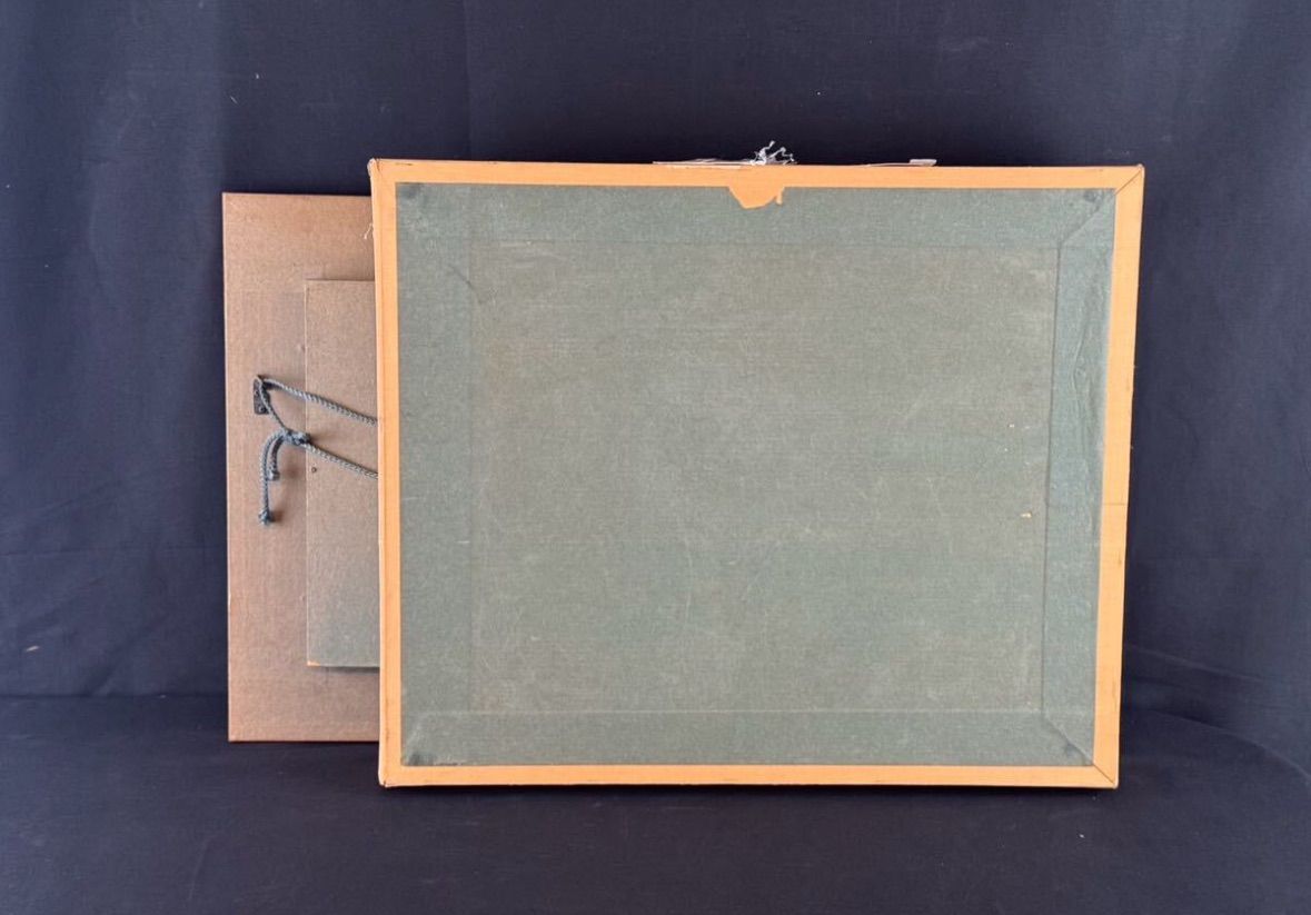 山口正人 「印象のヴェニス」 油彩 F4号 風景画 共シール 直筆サイン