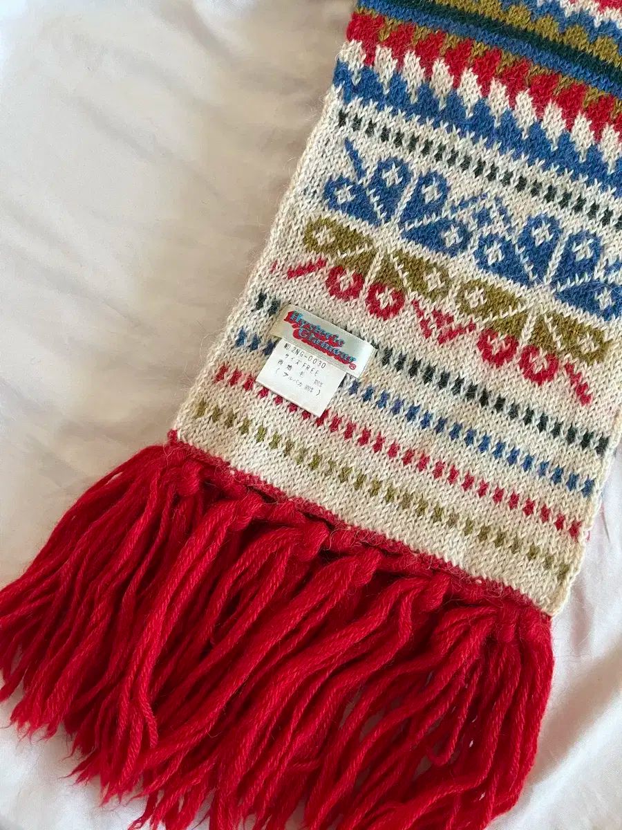  HYSTERIC GLAMOUR ヒステリックグラマー アカウ゛ィブ ブルーアーカイブ ブルアカ ノルディック フェアアイル ニット マフラー マフラー 小物