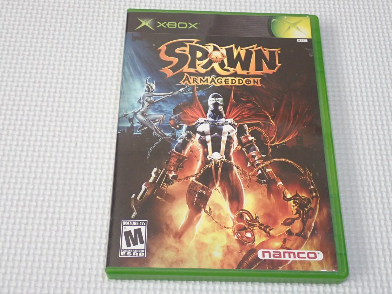 xbox SPAWN ARMAGEDDON 海外版 北米版 説明書付 ソフト付 動作 済