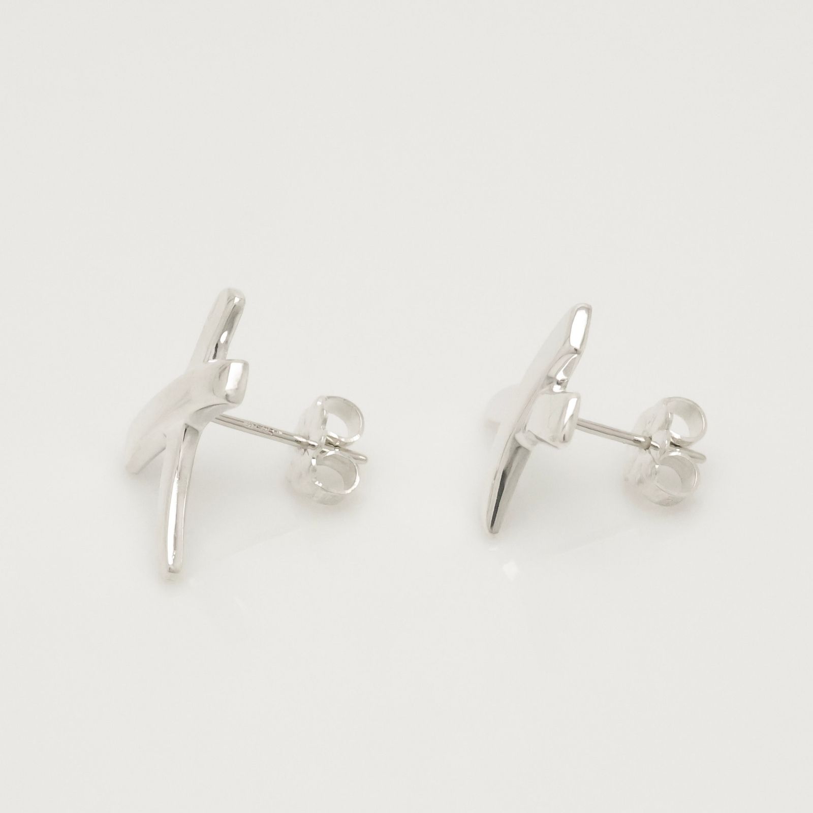 美品】ティファニー TIFFANY&Co. キス クロス パロマピカソ スタッド