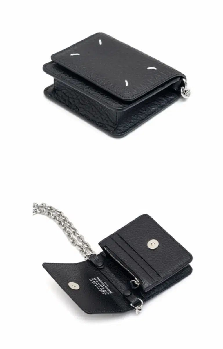 メゾンマルジェラ チェーン カードウォレット