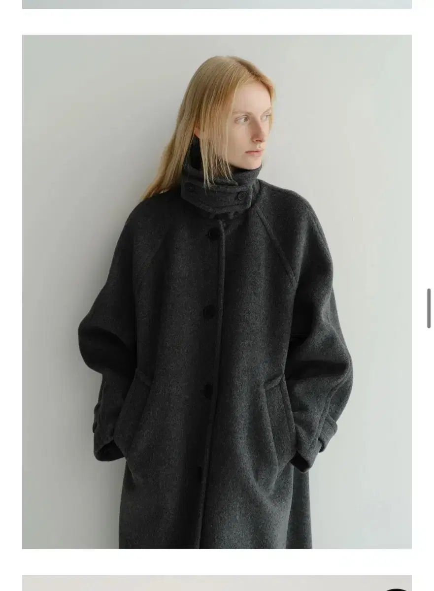 Eaah 이아 ウール バルマカーン コート