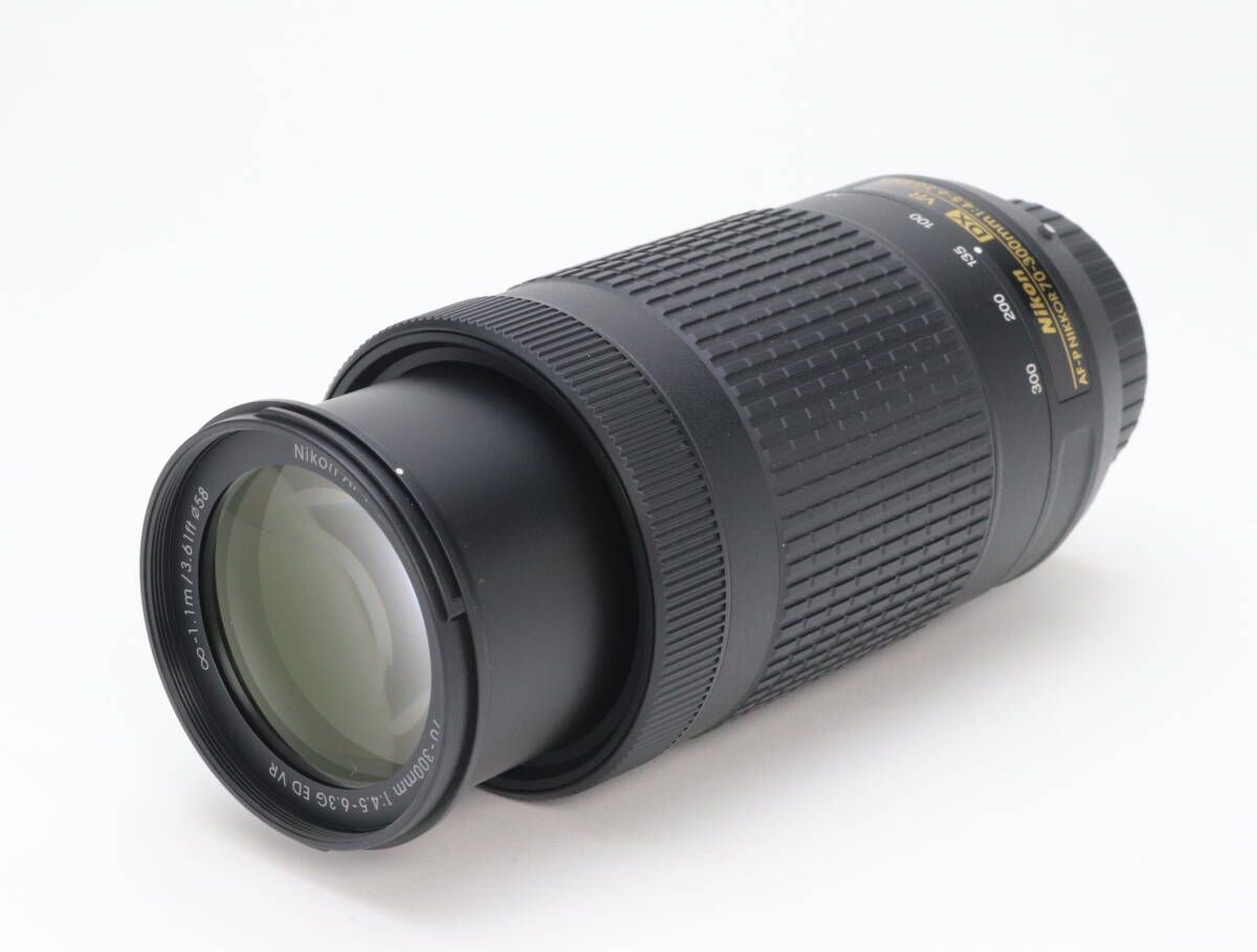 AA- 上品 Nikon ニコン AF-P DX NIKKOR 70-300mm F4.5-6.3G ED VR 初期不良返品対応 111-33
