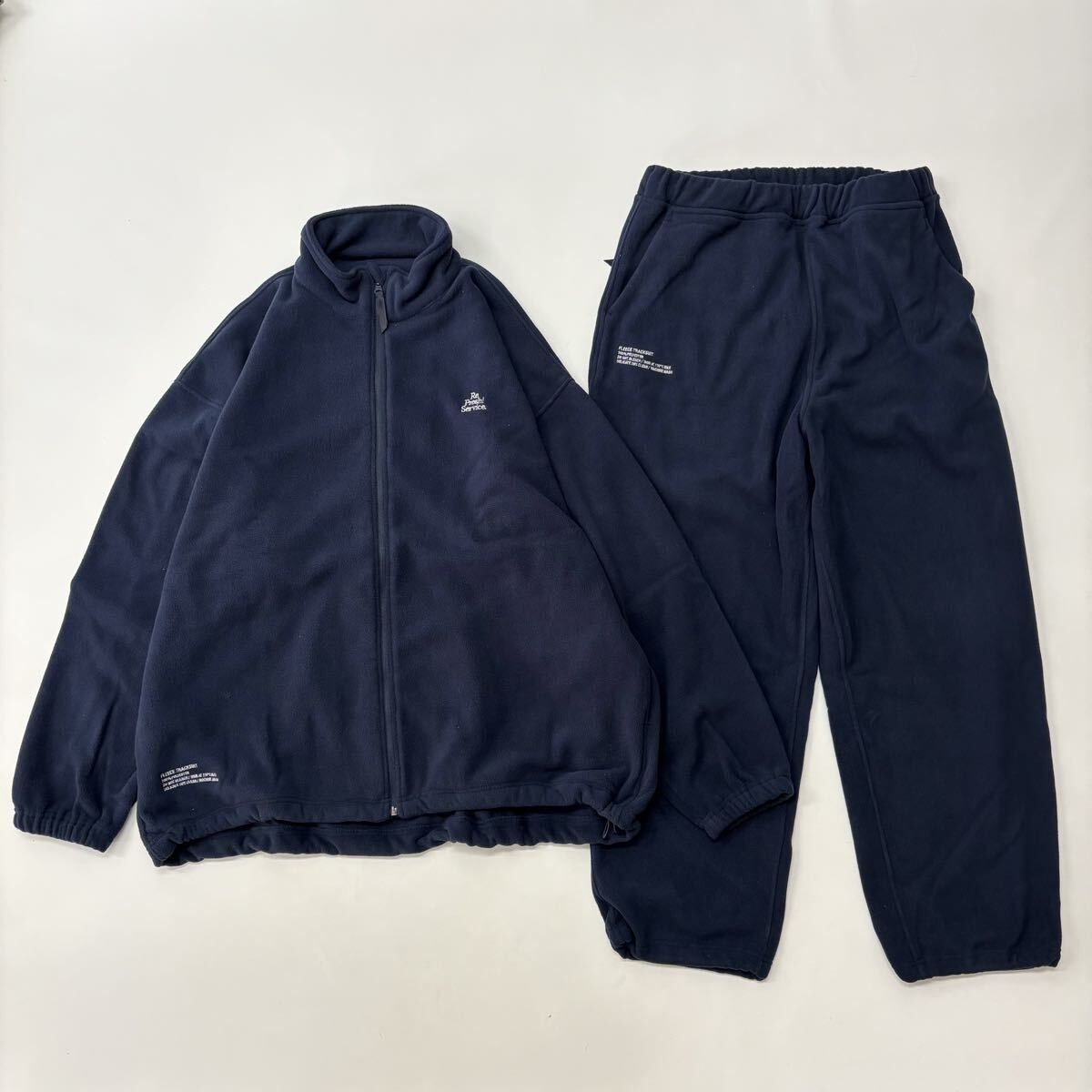 極美品 FreshService フレッシュサービス FLEECE TRACK SUIT フリース