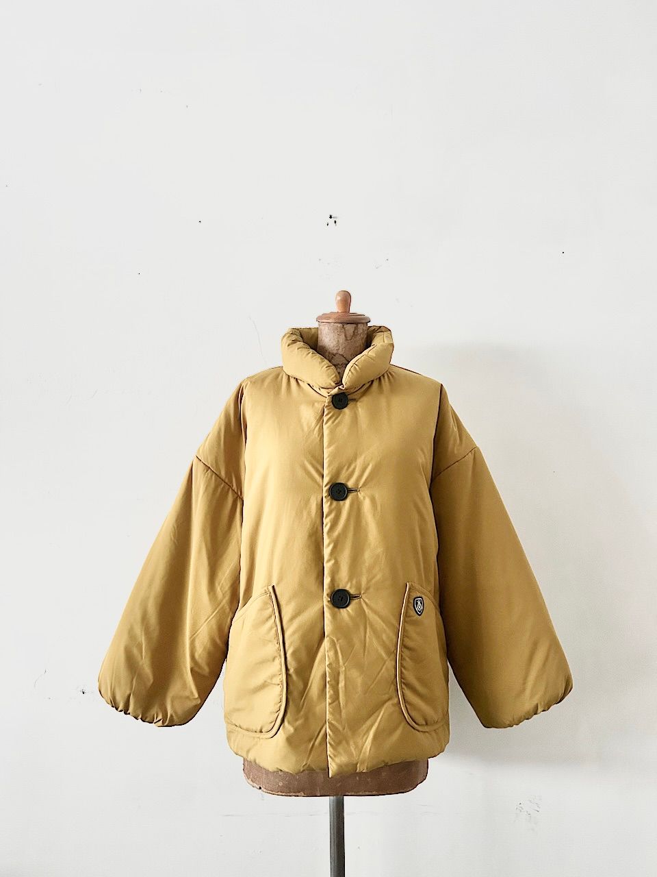 ORCIVAL スタンド 中綿ブルゾン マスタード サイズ1