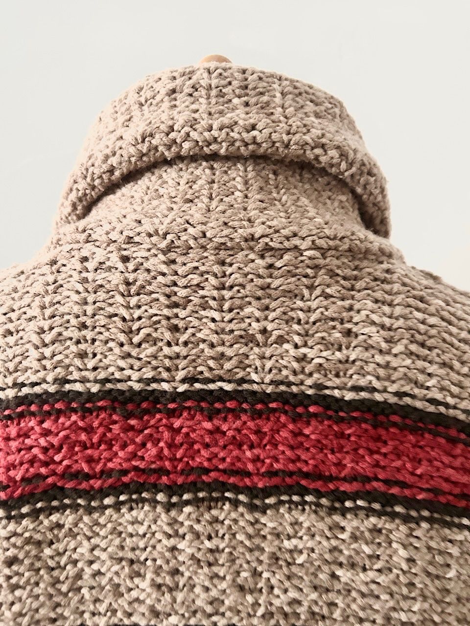 カーディガン ウール