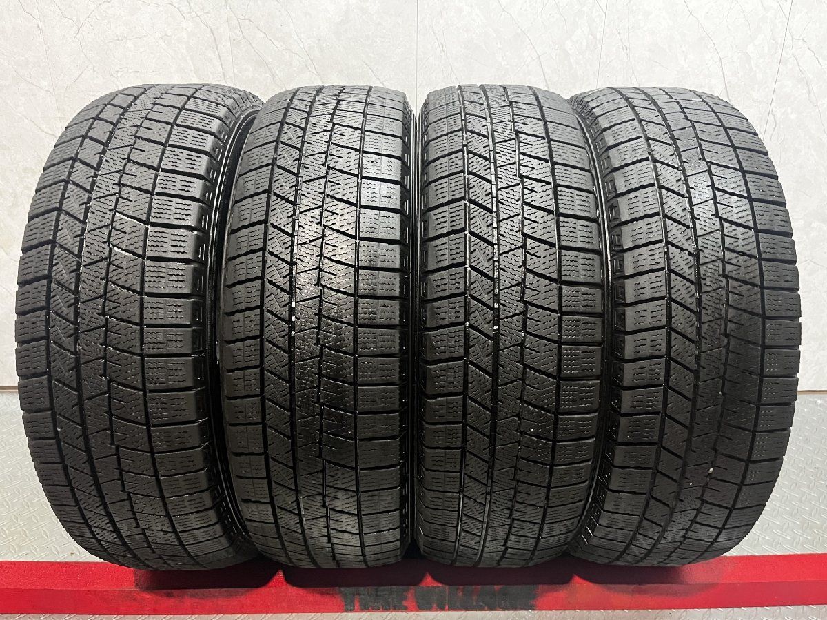 DUNLOP WINTER MAXX WM 03 185 60 R 16 16インチ スタッドレス 4本 23年製 バリ溝 アクア フィット MAZDA 2 デミオ等 KTC 353