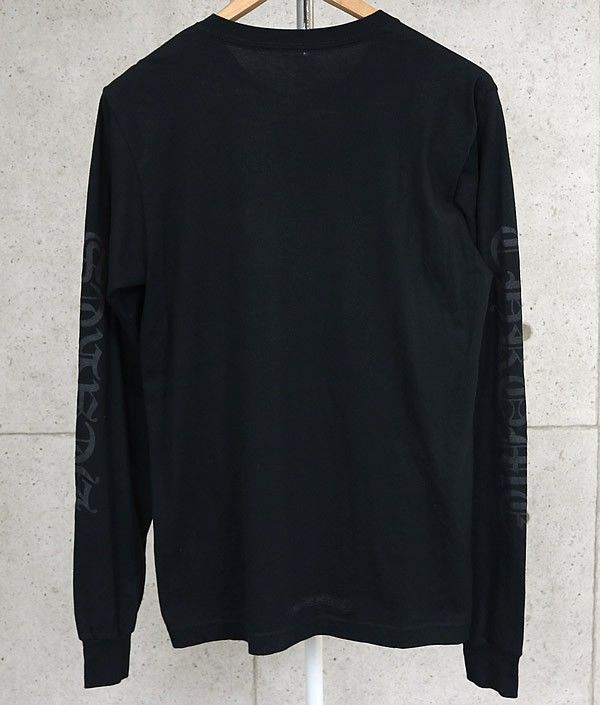 CHROME HEARTS クロムハーツ イングリッシュ ネックロゴ ロングスリーブ 長袖 メンズ size M 黒 101041