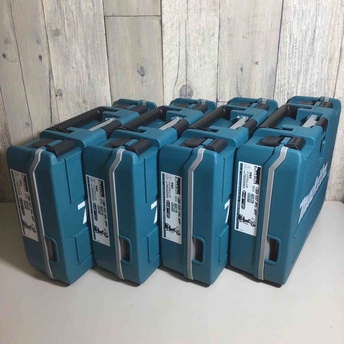 マキタ makita コードレス インパクトレンチ TW300DRGX 4台 バッテリー-充電器付 フルセット 純正 充電式 18V 戸田店