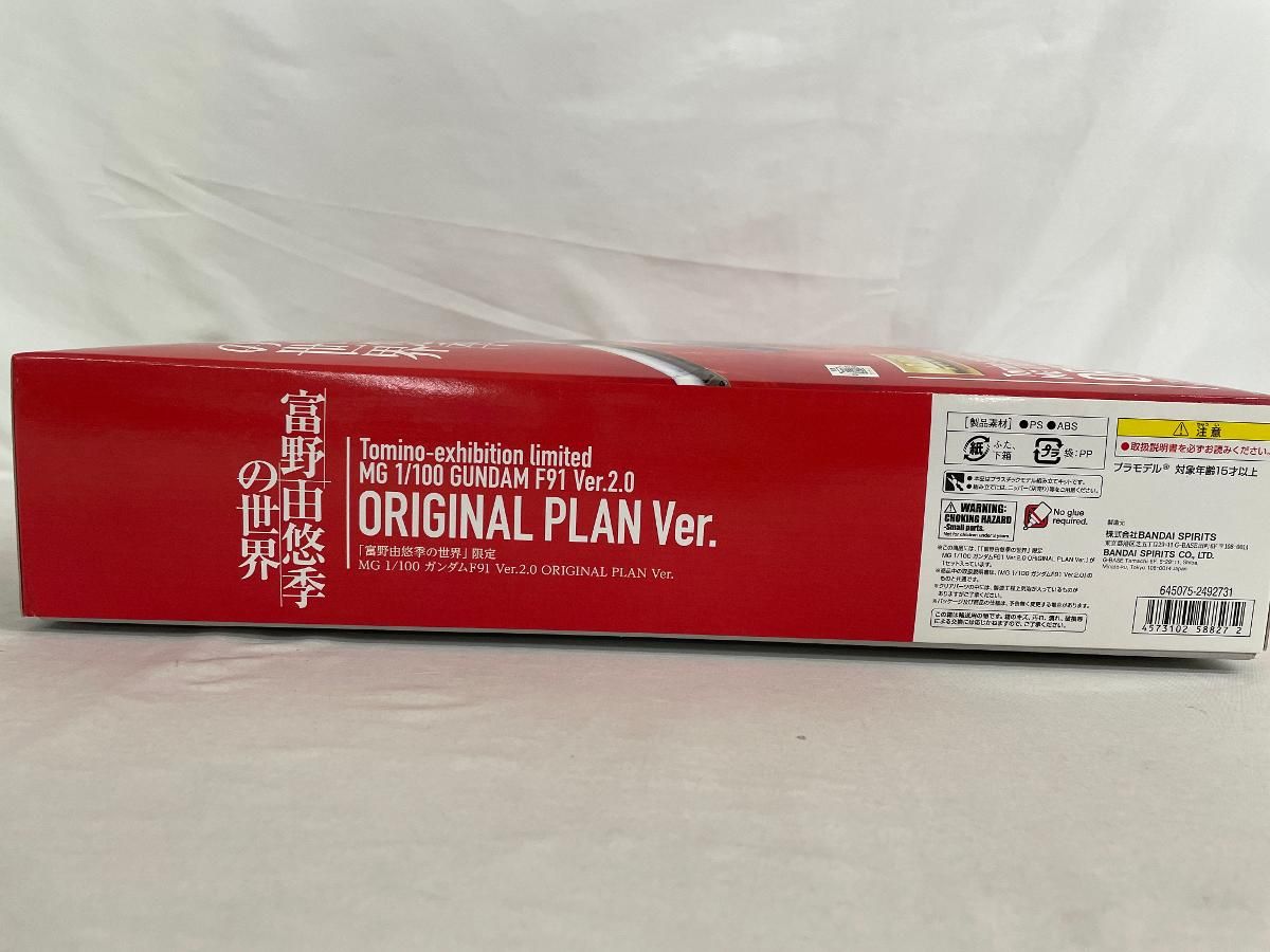 MG 1 100 機動戦士ガンダムF 91 ガンダムF ver 2 0 富野由悠季の世界 オリジナルプラン