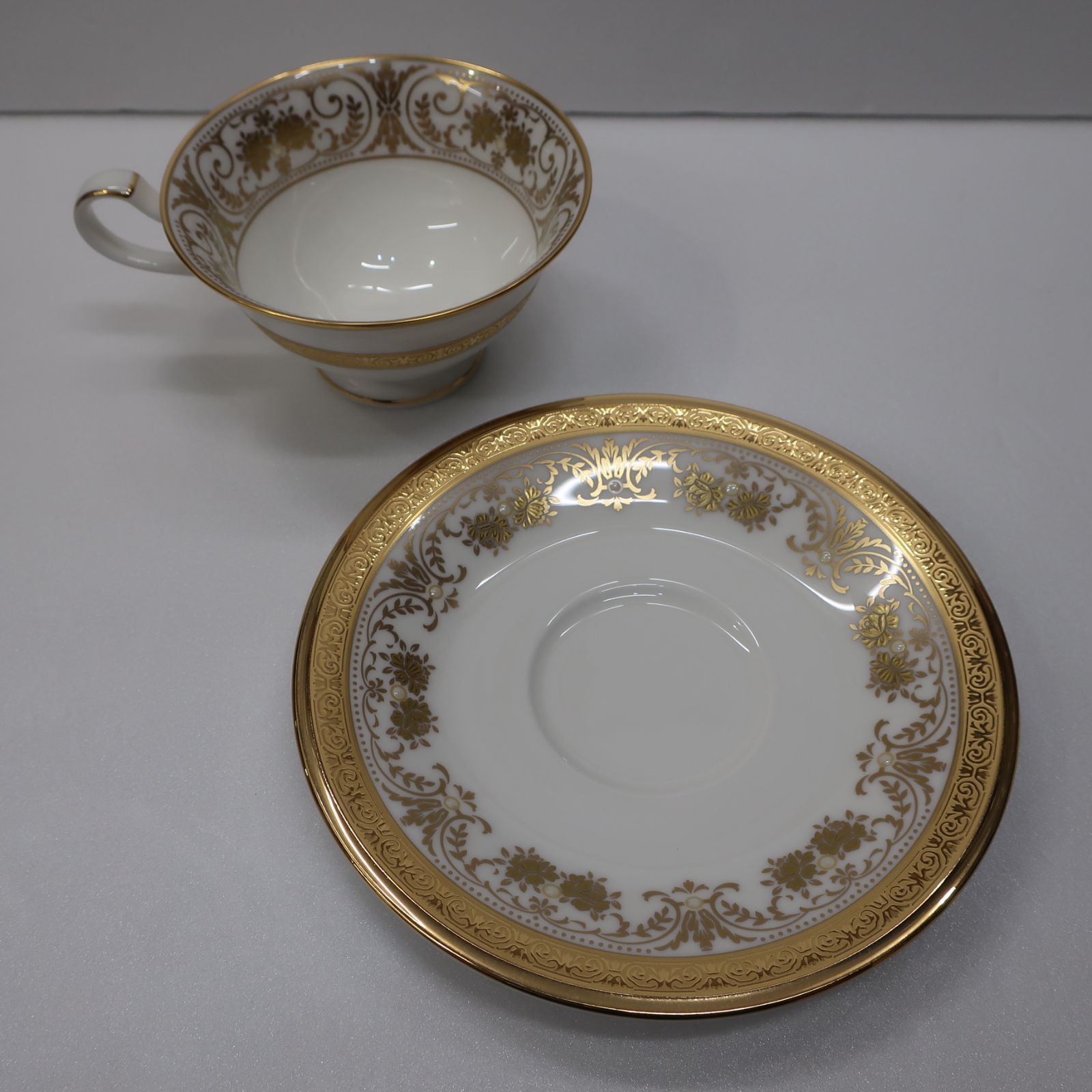 ノリタケ ジョージアンパレス カップ&ソーサー 2客セット