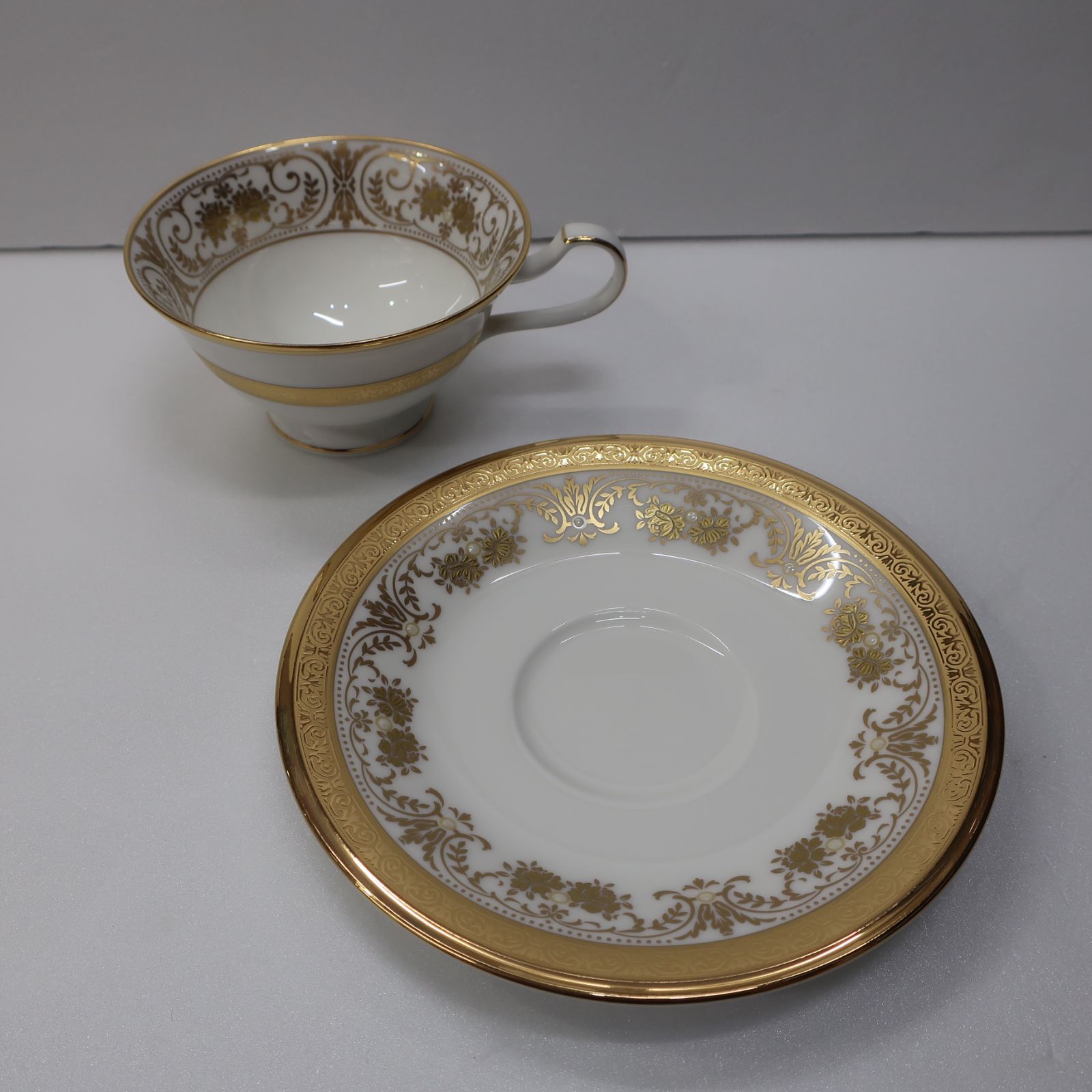 ノリタケ ジョージアンパレス カップ＆ソーサー 2客セット WWW_OPDRERGINERDOGAN_COM