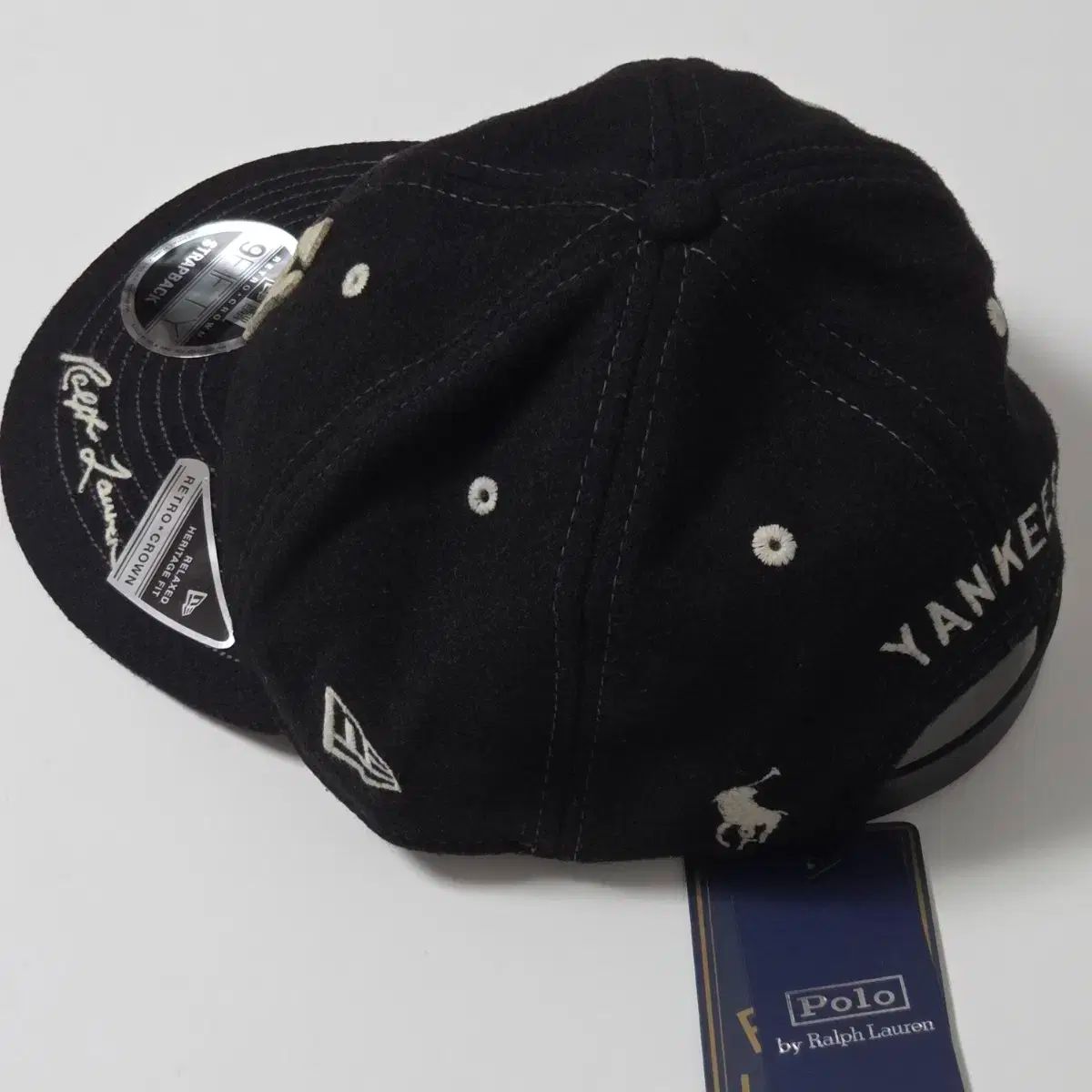 ポロラルフローレン x ニューエラ ニューヨーク ヤンキース 野球 帽子