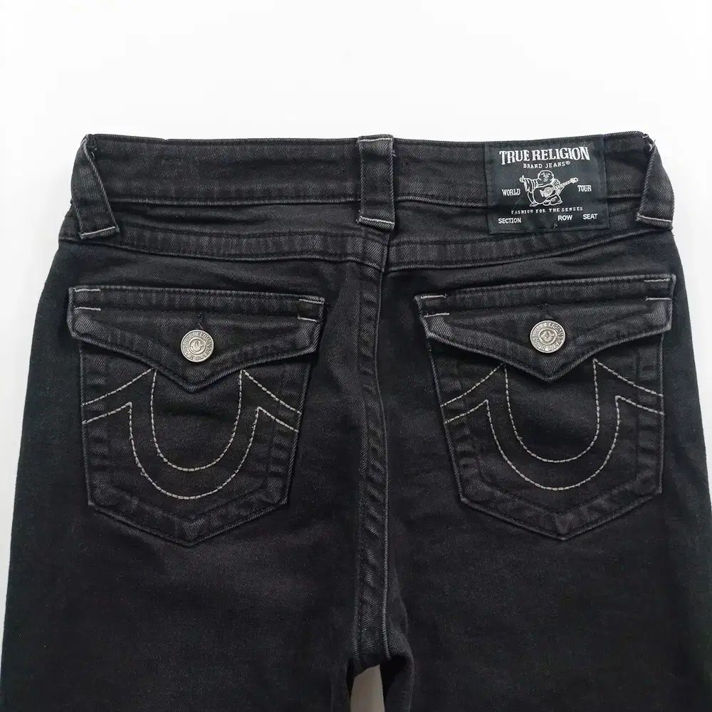 トゥルーレリジョン デニム サイズ28 ブラックデニム ストレート ヴィンテージ レディース A8223