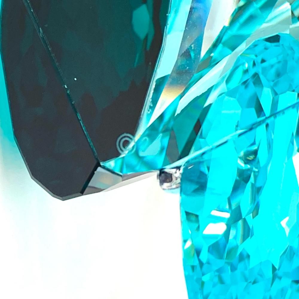  スワロフスキー SWAROVSKI 鶴の歌声 オブジェ 置物 5557819 クリア Among Blue Mountains 陶器置物 置物 インテリア小物