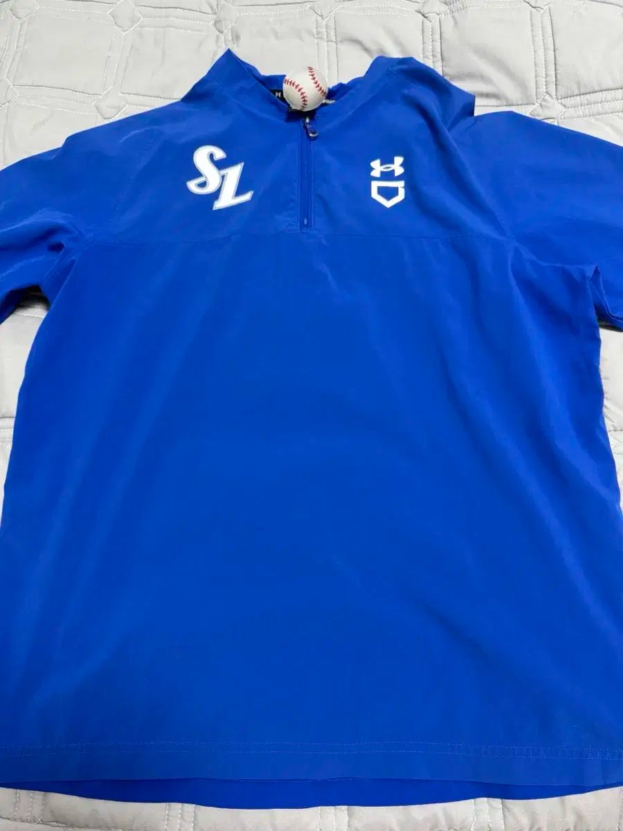 サムスン ライオンズ UNDER ARMOUR アンダーアーマー 半袖 ウィンドブレーカー