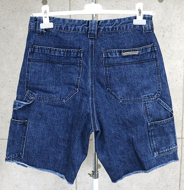 CHROME HEARTS 銀座店 クロムハーツ カーペンター デニム ショーツ パンツ メンズ SV925 31インチ ブルー系 101031