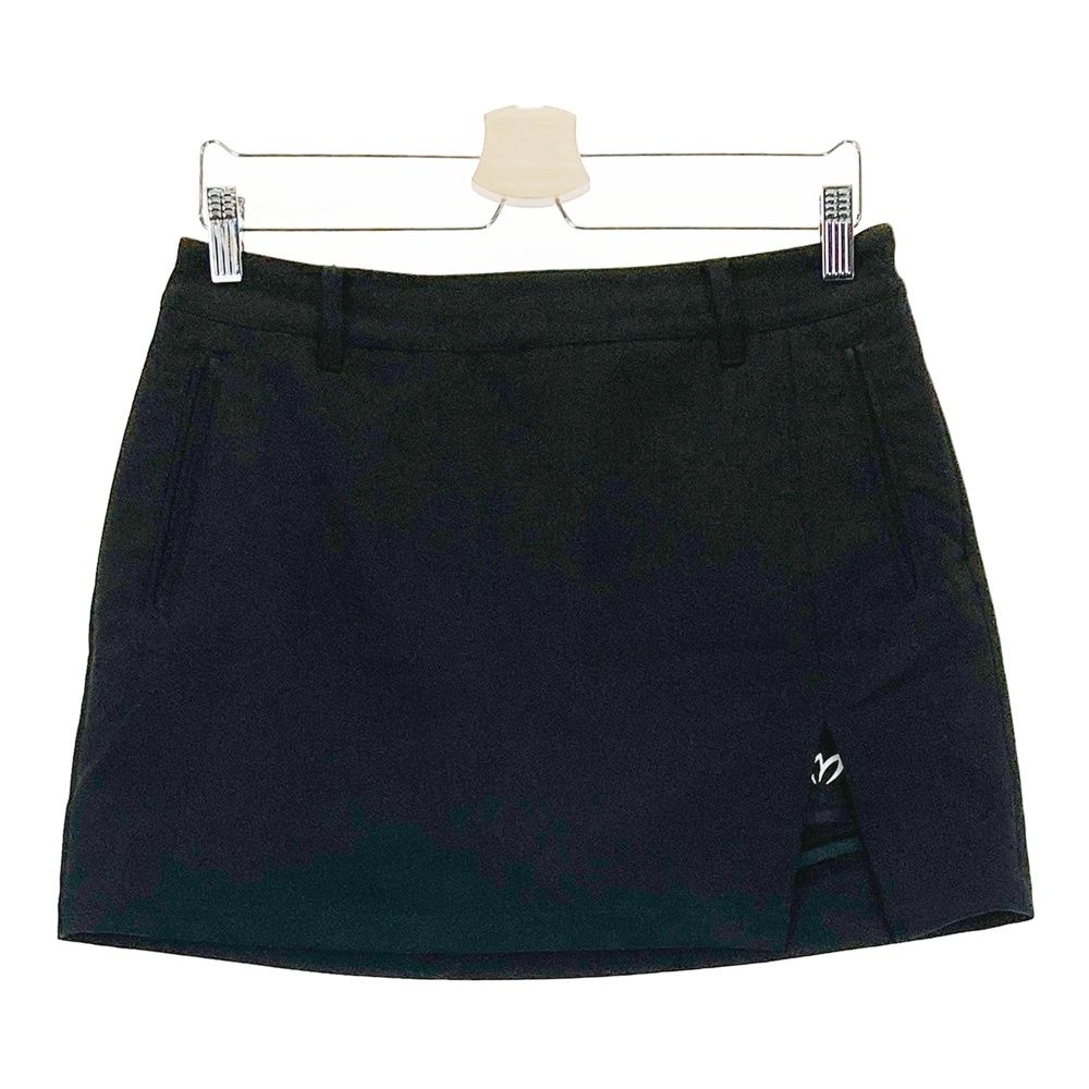 サイズ 2 MASTER BUNNY EDITION マスターバニーエディション インナー付 ストレッチスカート ブラック系 240101550301 ゴルフウェア レディース ストスト