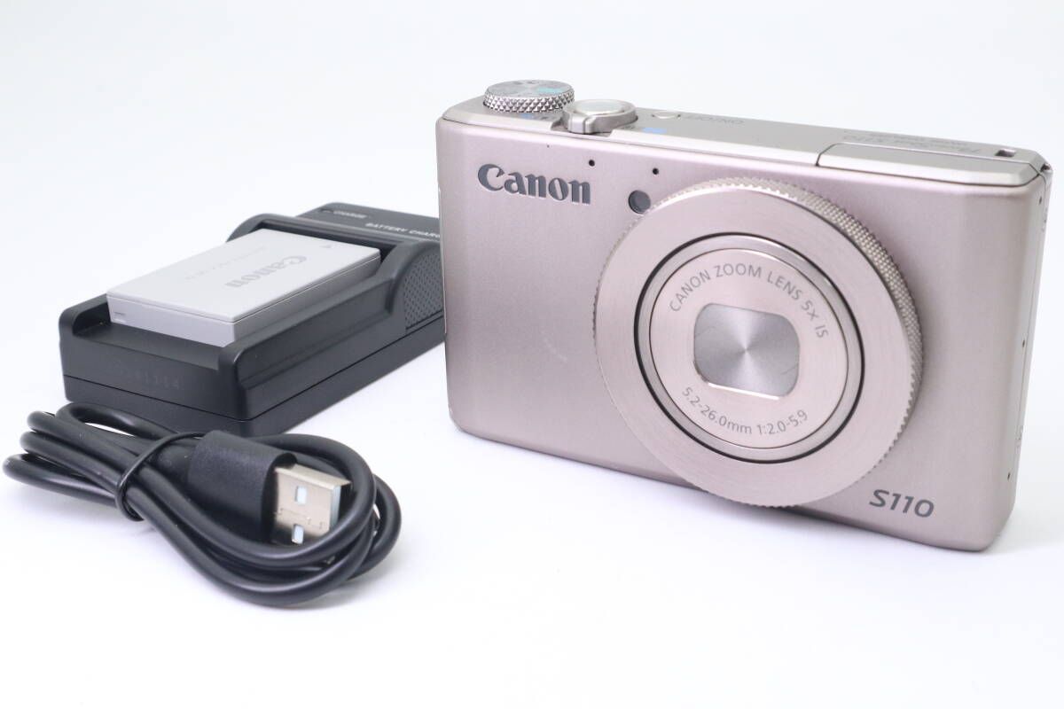 Canon PowerShot S110 キヤノン コンパクトデジタルカメラ シルバー f10910