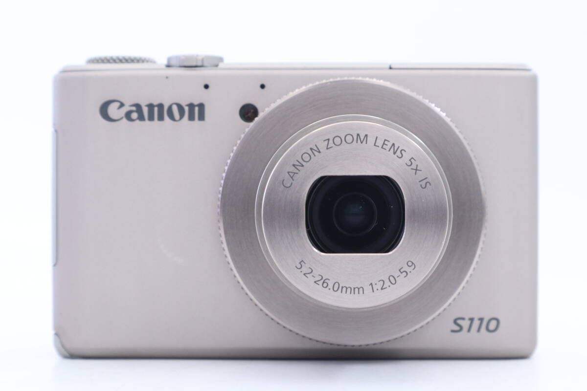 Canon PowerShot S110 キヤノン コンパクトデジタルカメラ シルバー f10910