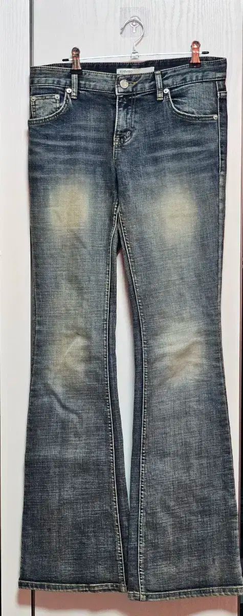 BOHEMSEO ボヘミアンソウル ブーツカット デニム ブルー Mサイズ