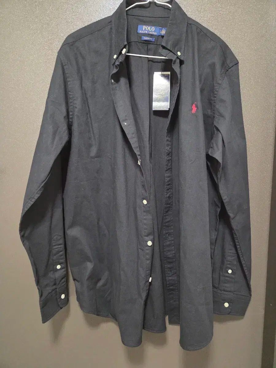 ポロラルフローレン ブラック シャツ 長袖