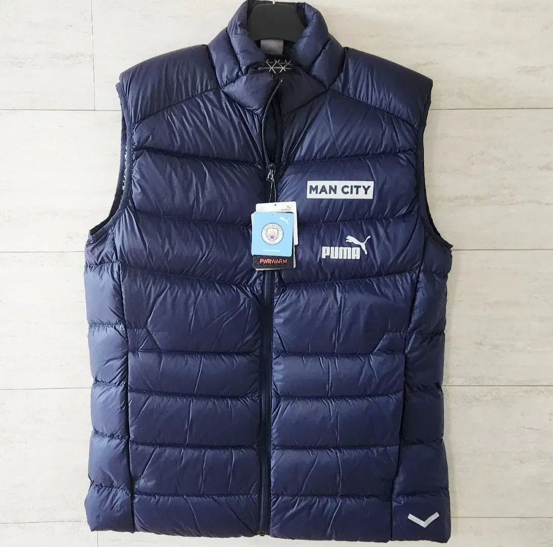 XL マンチェスターシティ ダックダウン ダウンベスト サッカー プーマ