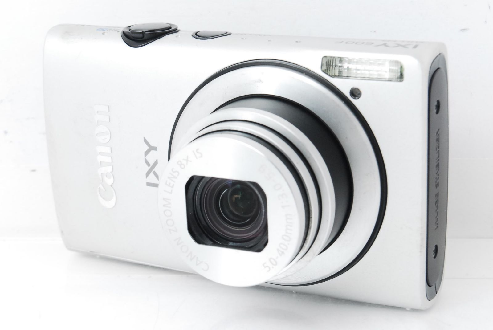 ❤️上品なシルバーボディ♪スリム＆軽量☆キヤノン IXY 600F