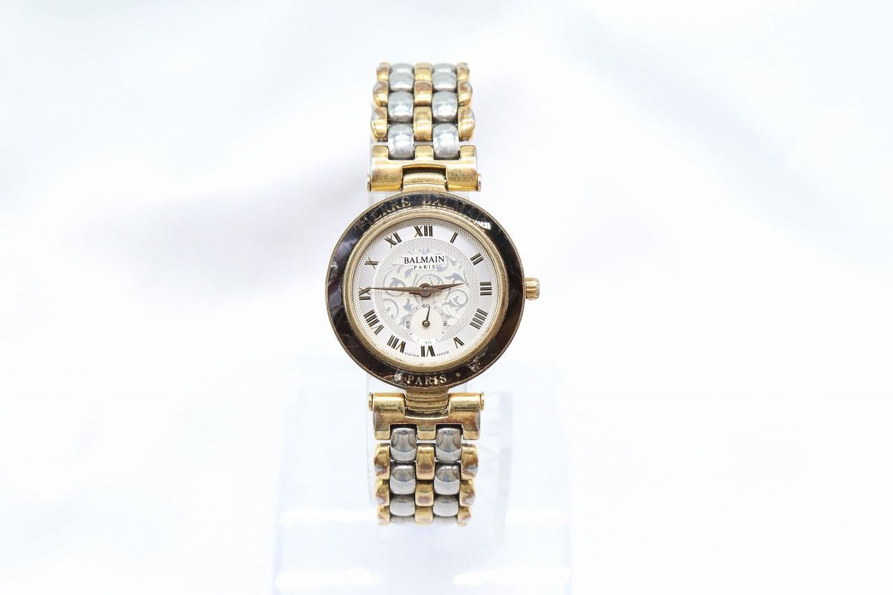 W268-21】動作品 電池交換済 PIERRE BALMAIN バルマン SWISS MADE 
