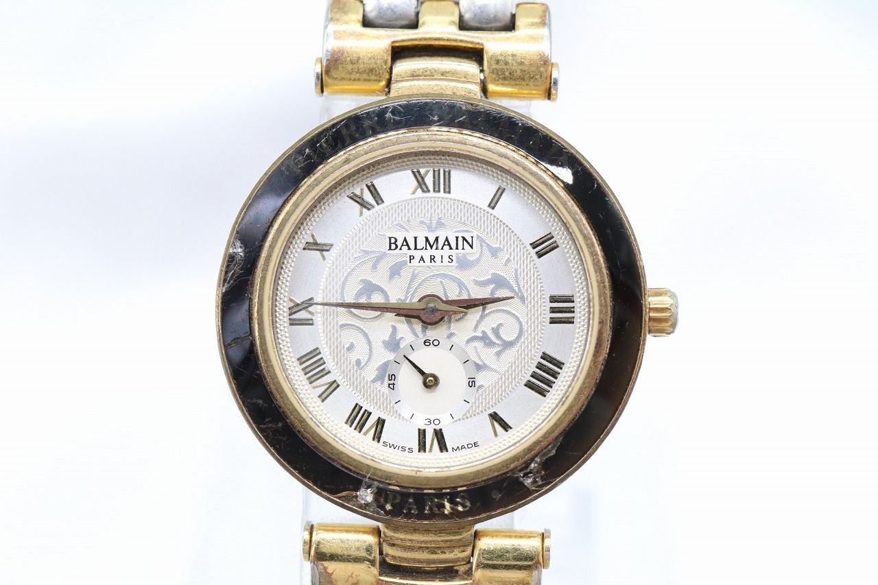 W268-21】動作品 電池交換済 PIERRE BALMAIN バルマン SWISS MADE 