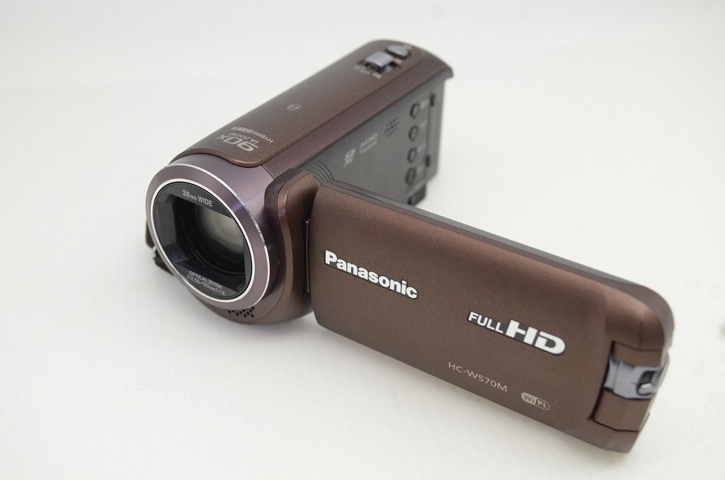 Panasonic パナソニック デジタルハイビジョンビデオカメラ HC-W570M ブラウン 元 251030w