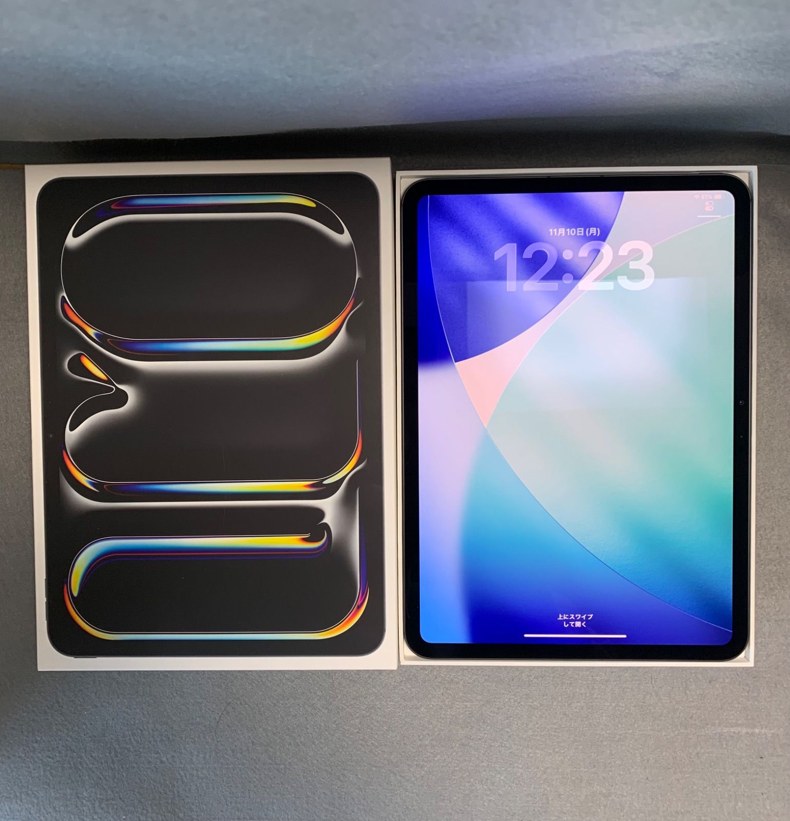 SIMフリー iPad Pro M4 11インチ 256GB Wi-Fi Cellular版 スペースブラック色