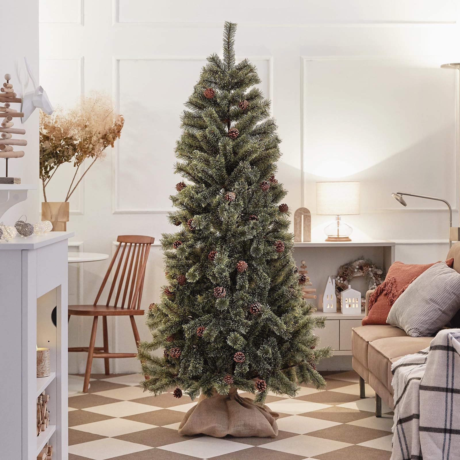 LOWYA ロウヤ ツリー christmas tree ヌードツリー 北欧風 おしゃれ グリーン 180 cm