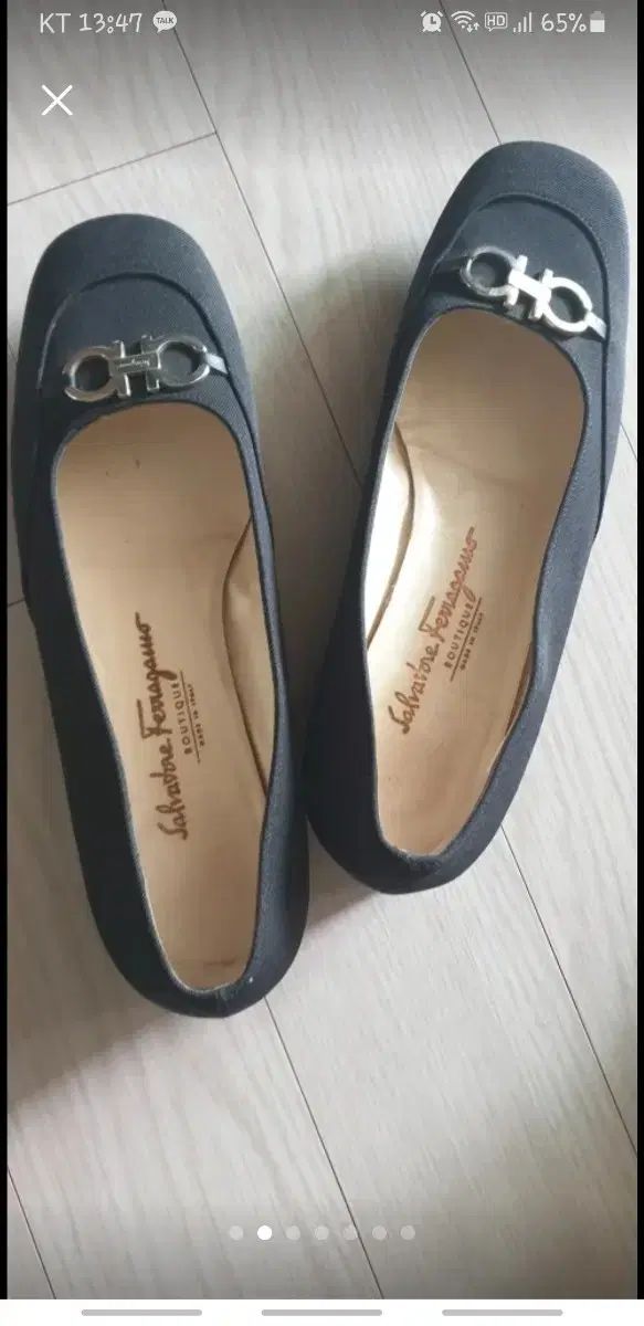 サルヴァトーレ フェラガモ ガンチーニ フラット シューズ