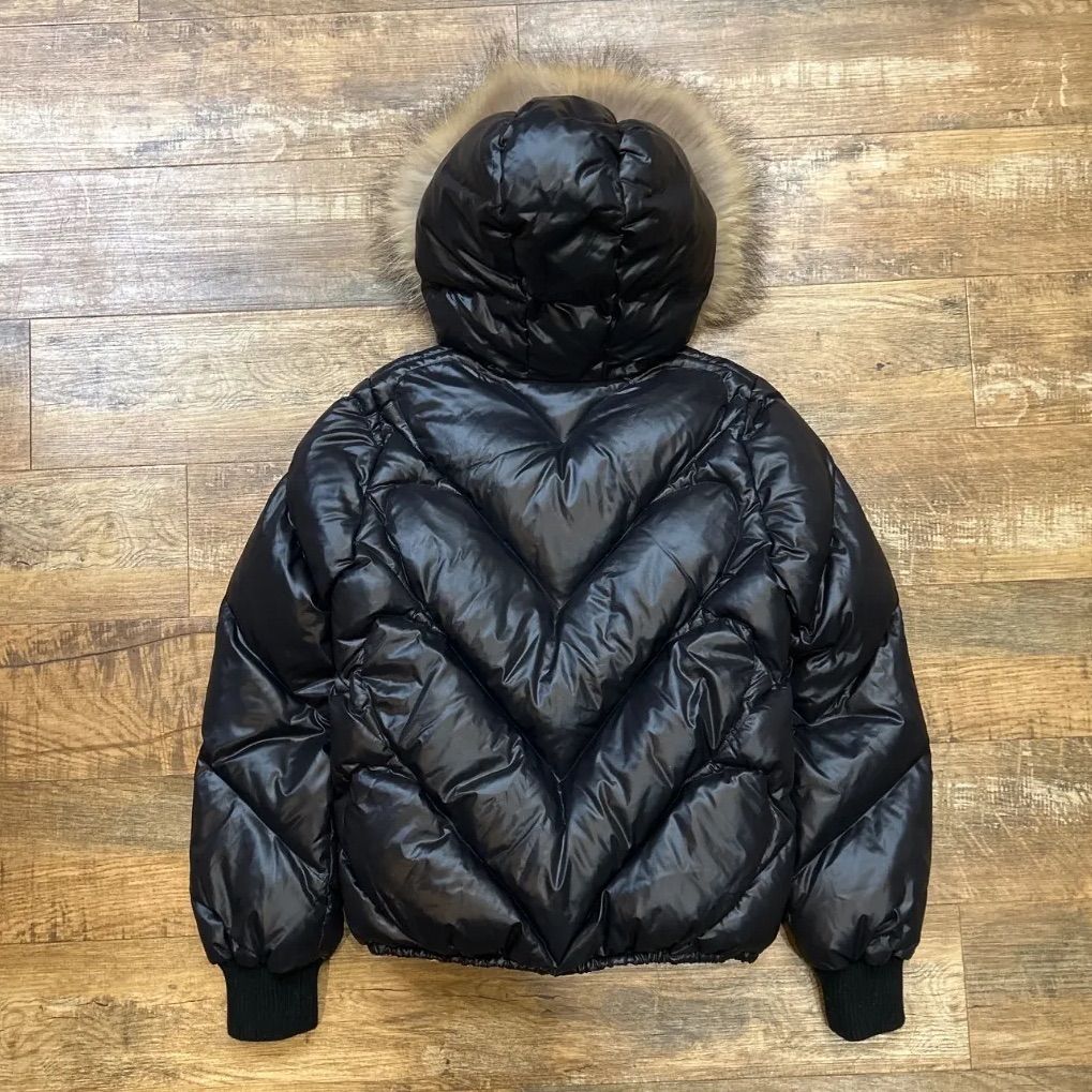 TSUMORI CHISATO ツモリチサト 総柄 リバーシブル ダウンジャケット