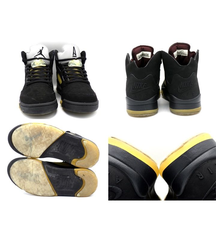  ナイキ NIKE ア マ マニエール A Ma Maniere AIR JORDAN 5 RETRO SP Black FD 1330 001 エア ジョーダン ブラック スニーカー h 6042 スニーカー 靴