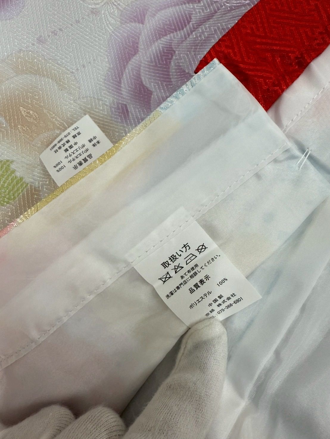 HS1180WHBL «花ラブリ» しつけ糸 七五三 ３歳 女の子 適応身長110cm前後 女児 巾着 草履 髪飾り 長着 襦袢 被布 ６点セット 被布セット 白 ホワイト 水色 ライトブルー ピンク 薄紫 パステルイエロー 姫カワ系 紗綾形 レース模様 WWW_OPDRERGINERDOGAN_COM