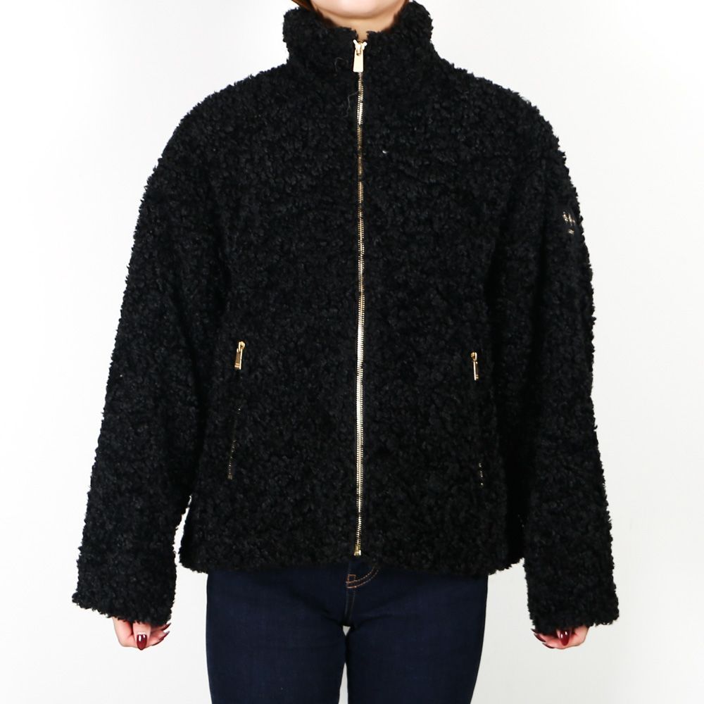 TATRAS タトラス レディース LUELA ルエラ - BLACK ボア スタンド ブルゾン フリース LJXA0041033588