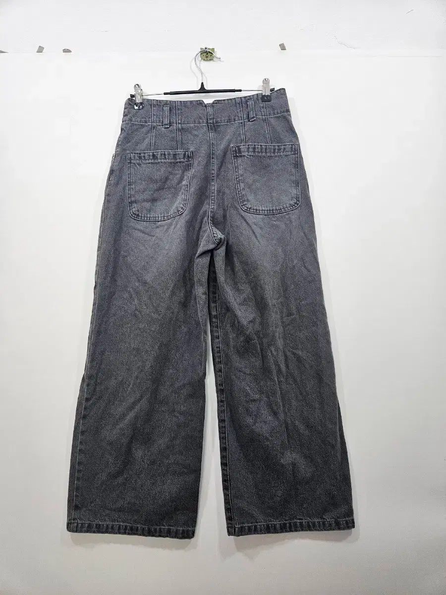 1110 The HANDSOME SJSJ レディース ワイドデニムパンツ ウエスト64