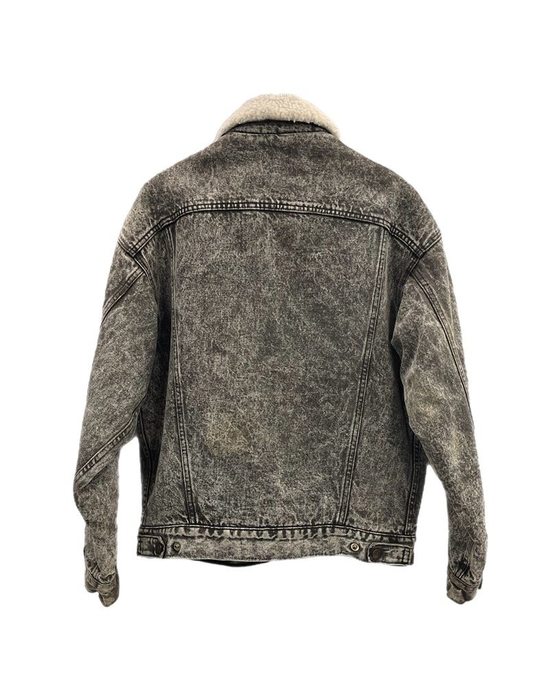 リーバイス Levi s 80s 80 s ブラックデニムボアジャケット ヴィンテージ 黒 70609-0253 ジャケット ブラック Mサイズ 101MT-5293