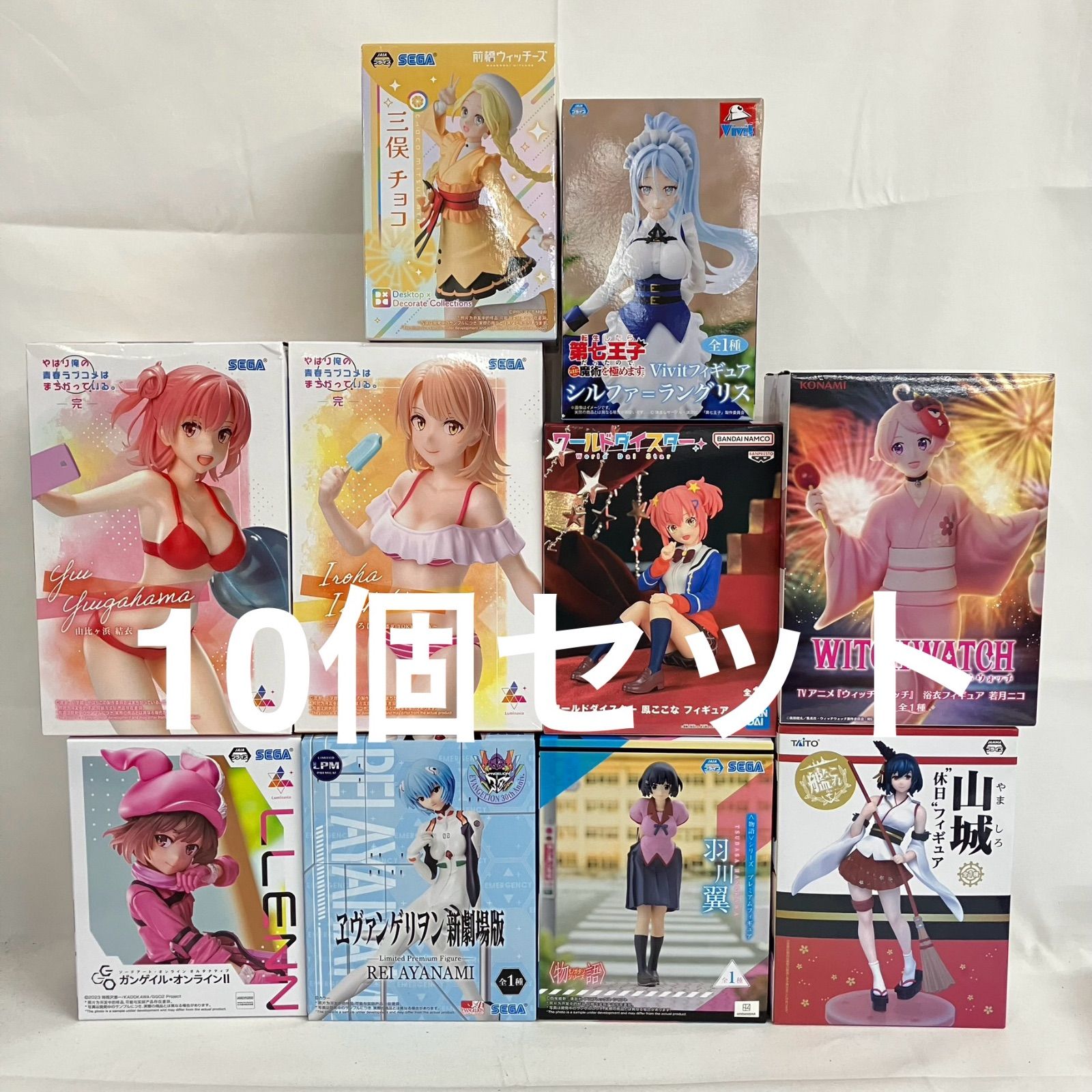 最新作　美少女フィギュア　まとめ売り10点セット 未開封 美少女 フィギュア まとめ 10個セット SFJ203 c107 - メルカリ