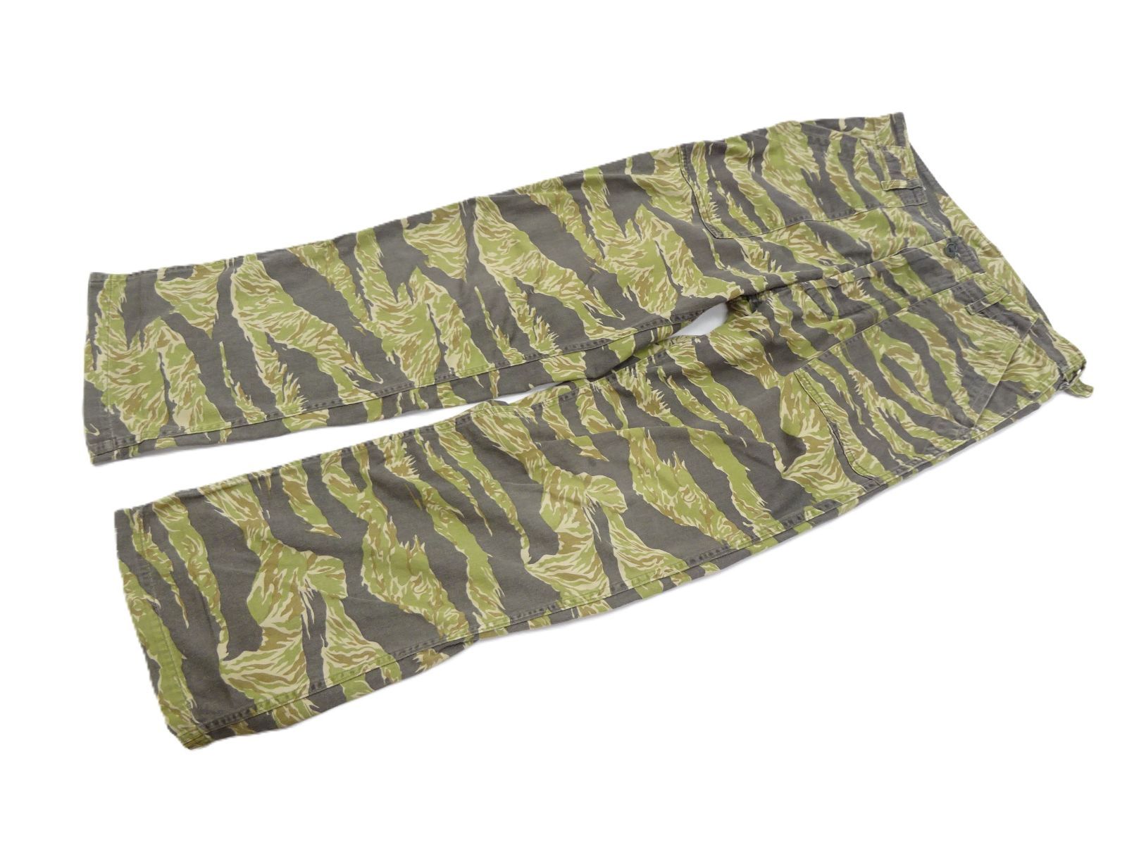 14SS TENDERLOIN T-BAMBOO タイガー ストライプ パンツ XS カモフラ 迷彩 古着 テンダーロイン ベイカー