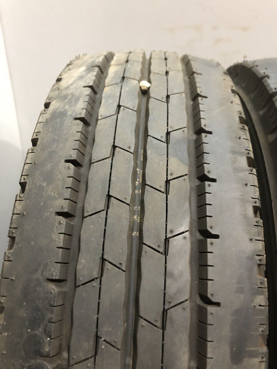 新車外し 製 DUNLOP ENASAVE SPLT 5 205 80 R 16 117 115 L LT 16インチ ライトトラック用 夏タイヤ 6本 MTI 966