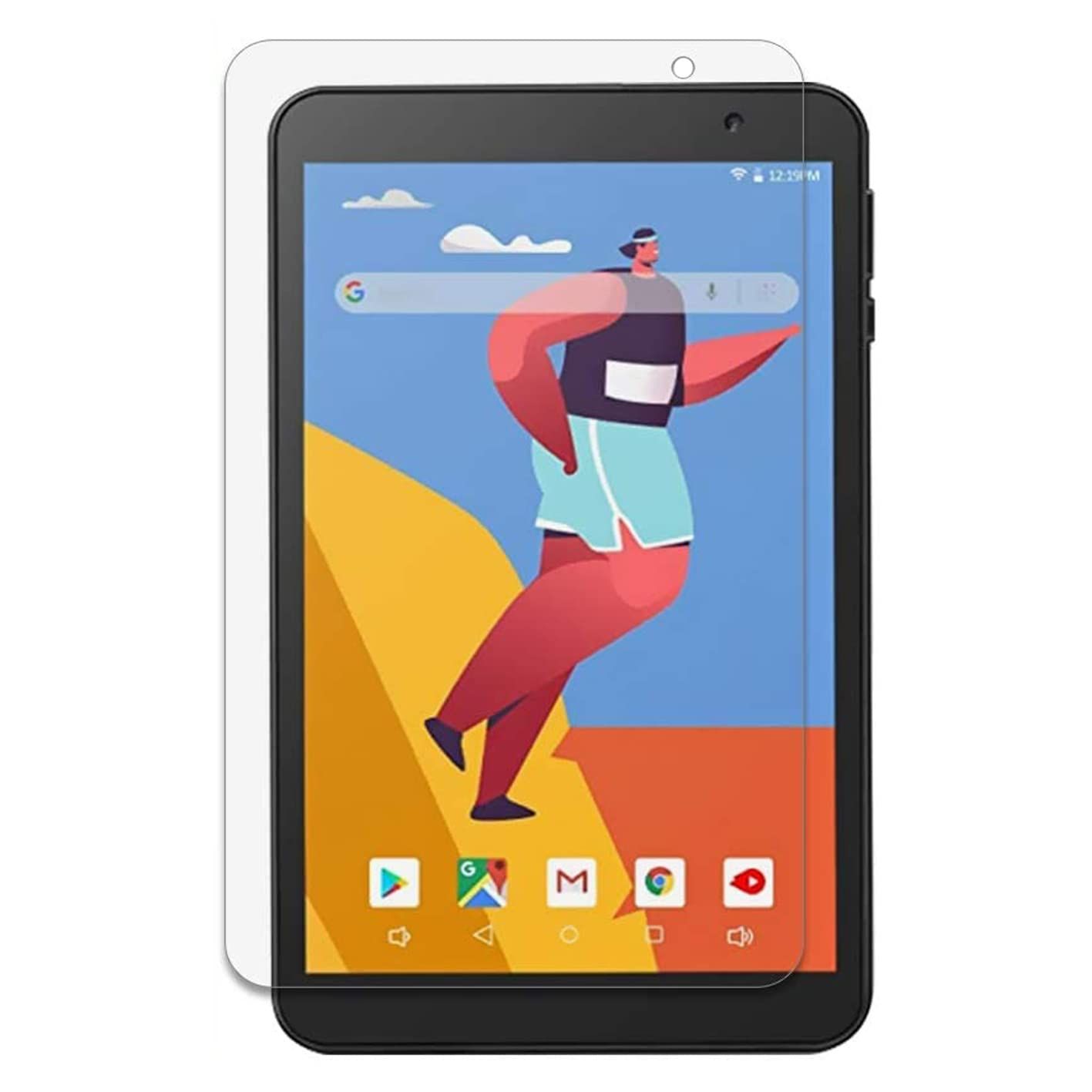 VANKYO S 8 インチ 用の ブルーライトカットフィルム 反射低減 抗菌 アンチグ 指紋防止 気泡防止 液晶 保護フィルム 画面保護シート