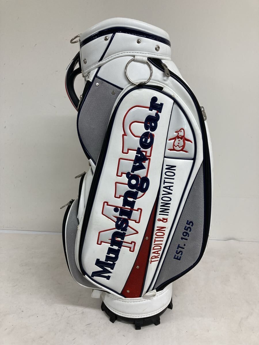 送料無料☆Munsingwear マンシングウェア☆キャディバッグ ゴルフ