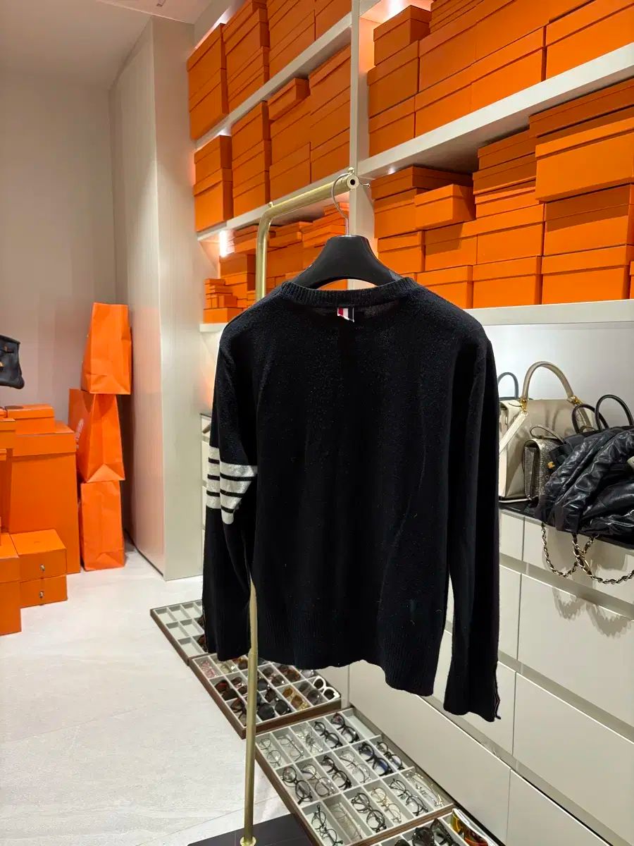 トム ブラウン メリノ ウール カーディガン