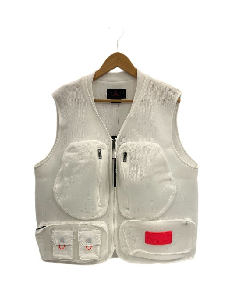 ナイキ NIKE Jordan 23 Engineered Spacer Mesh Vest メッシュベスト 白 CN 4584 100 ベスト ホワイト Mサイズ 101 MT 5295