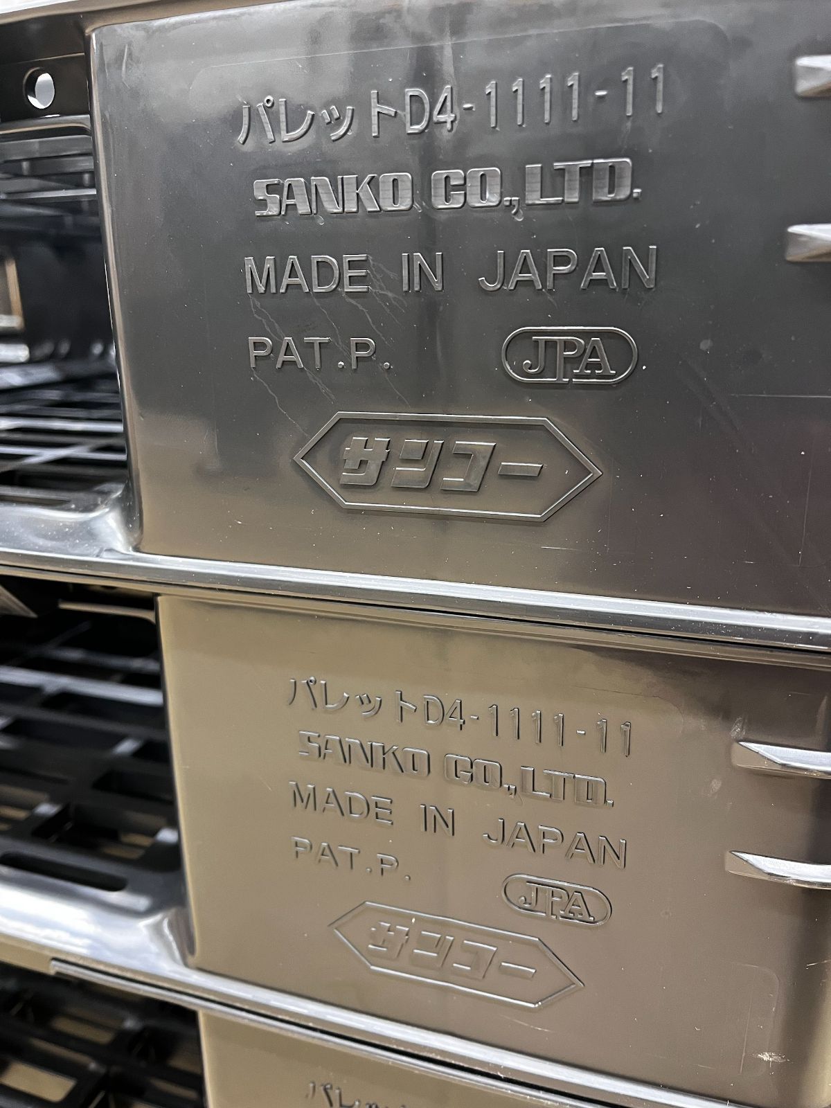 千葉引取 着払い パレット 1100×1100×1200 プラスチックパレット 30セット