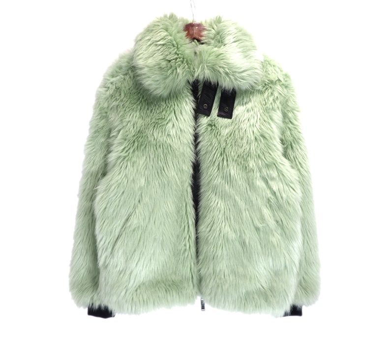 ナイキ NIKE × アンブッシュ AMBUSH 18AW Reversible Faux Fur Coat Jacket AQ9225 390 リバーシブル フェイク ファー ジャケット h6080