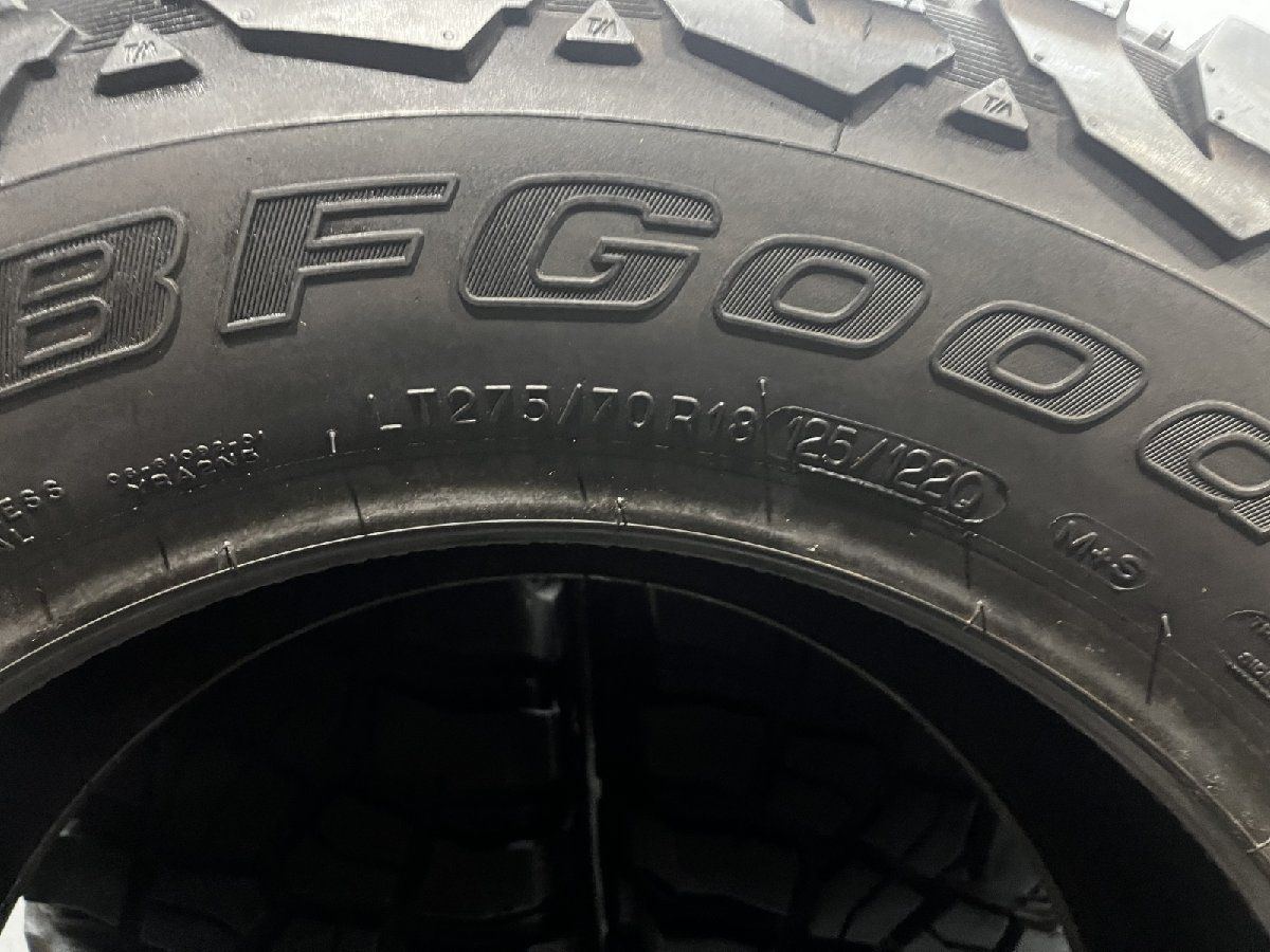  BFGoodrich Mud Terrain T A KM 3 グッドリッチ LT 275 70 R 18 18インチ 夏タイヤ オフロード 4本 バリ溝 ランクルプラド ラングラー等 KTT 690 18インチ以上 オフロード